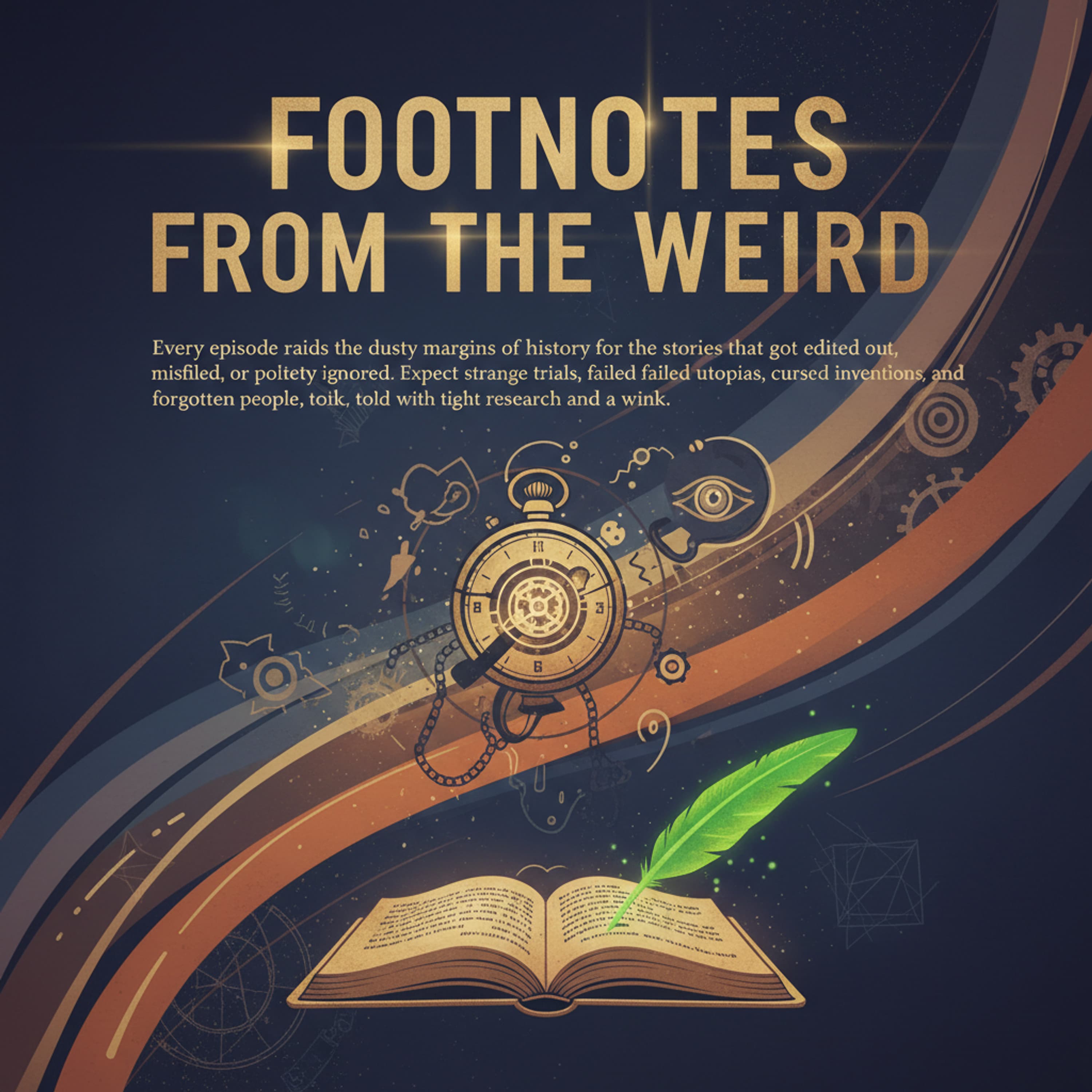 Cover art for Footnotes From the Weird