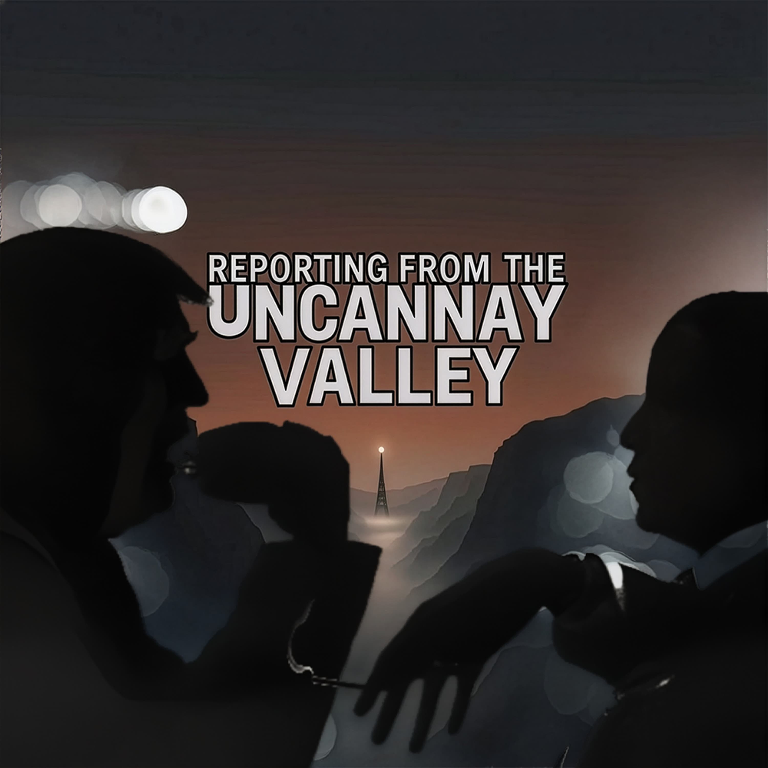 Cover art for Reporting from the Uncanny Valley (Spanish)