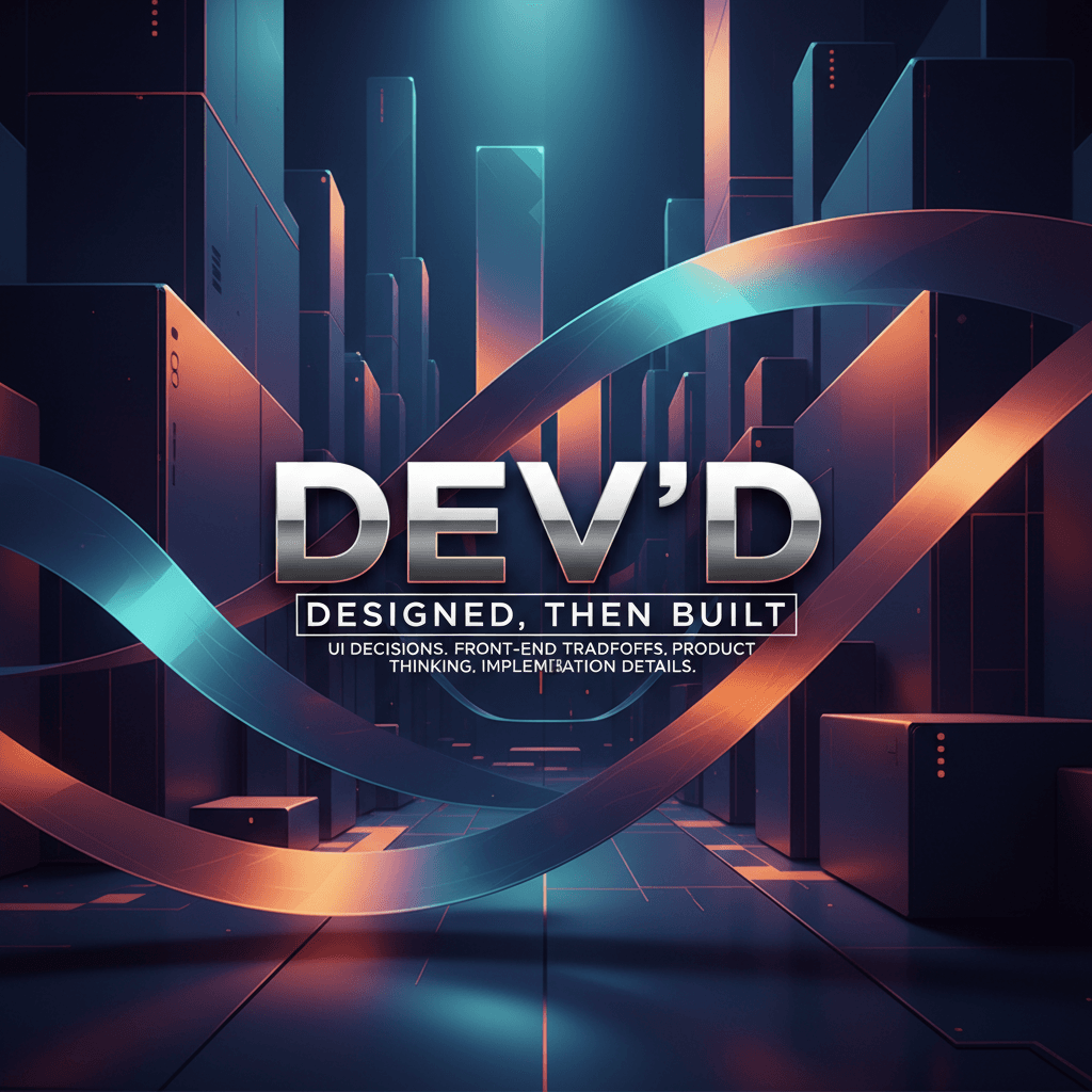 Cover art for Dev’d: Designed, Then Built (Turkish)
