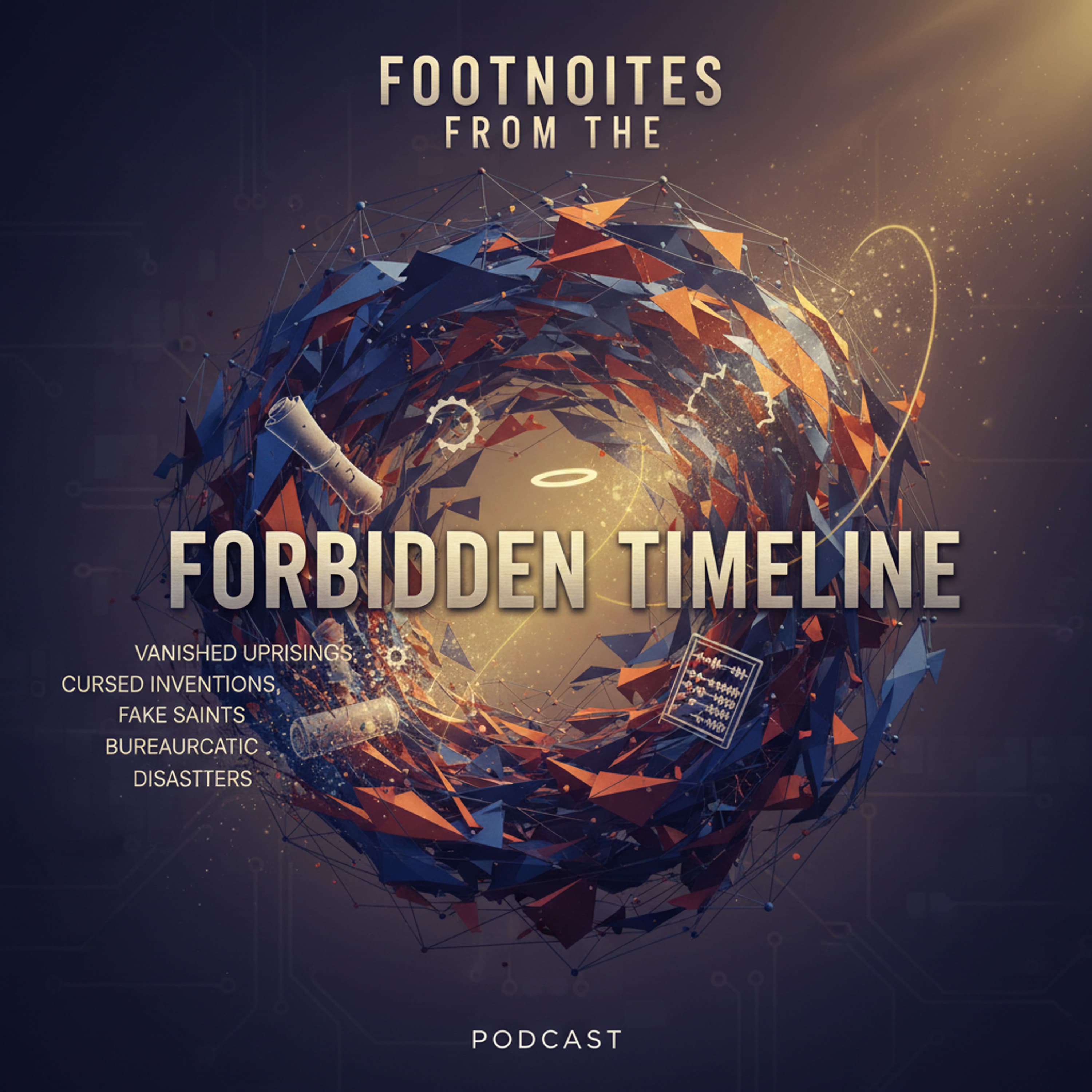 Cover art for Footnotes From the Forbidden Timeline