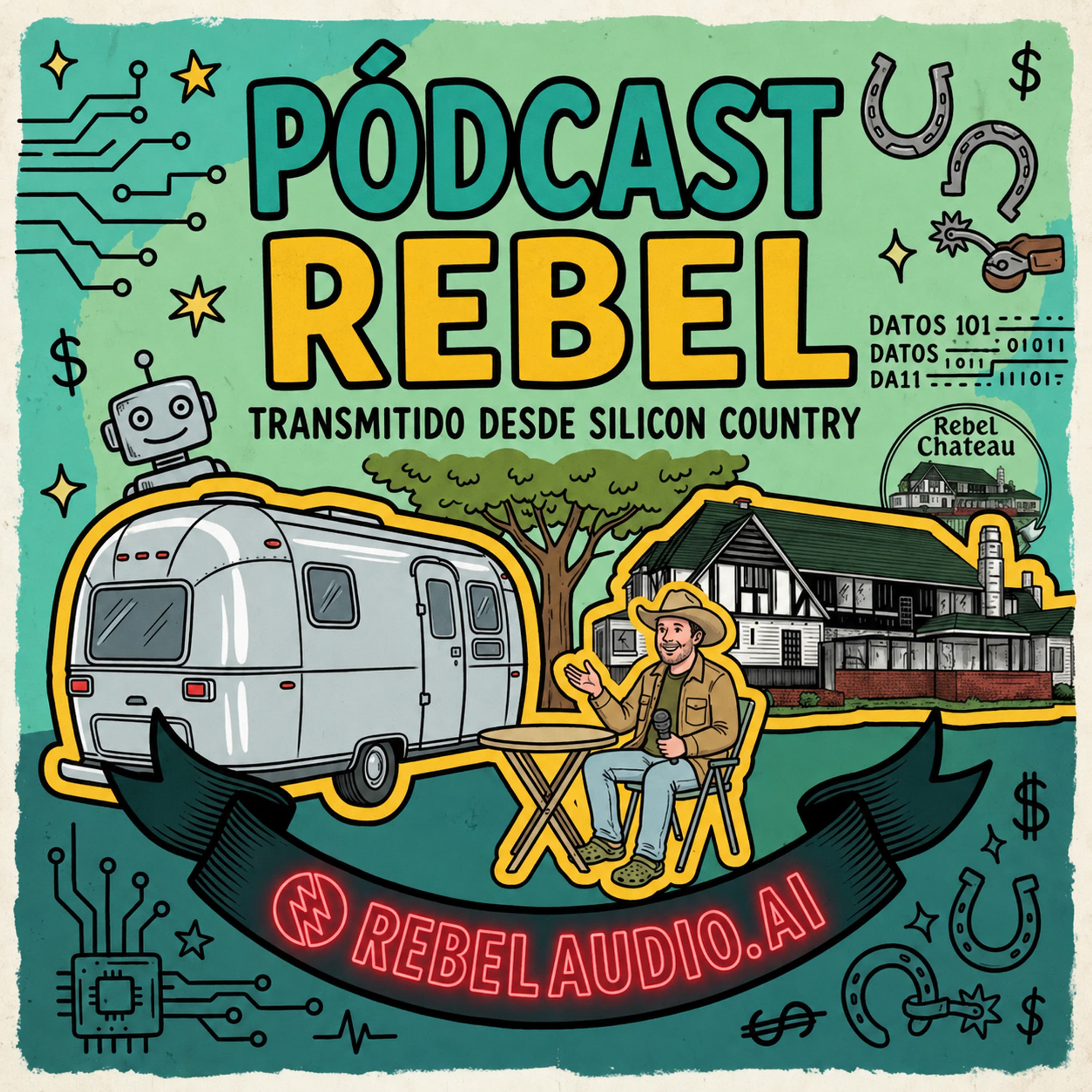 Cover art for The Rebel Podcast (Spanish)
