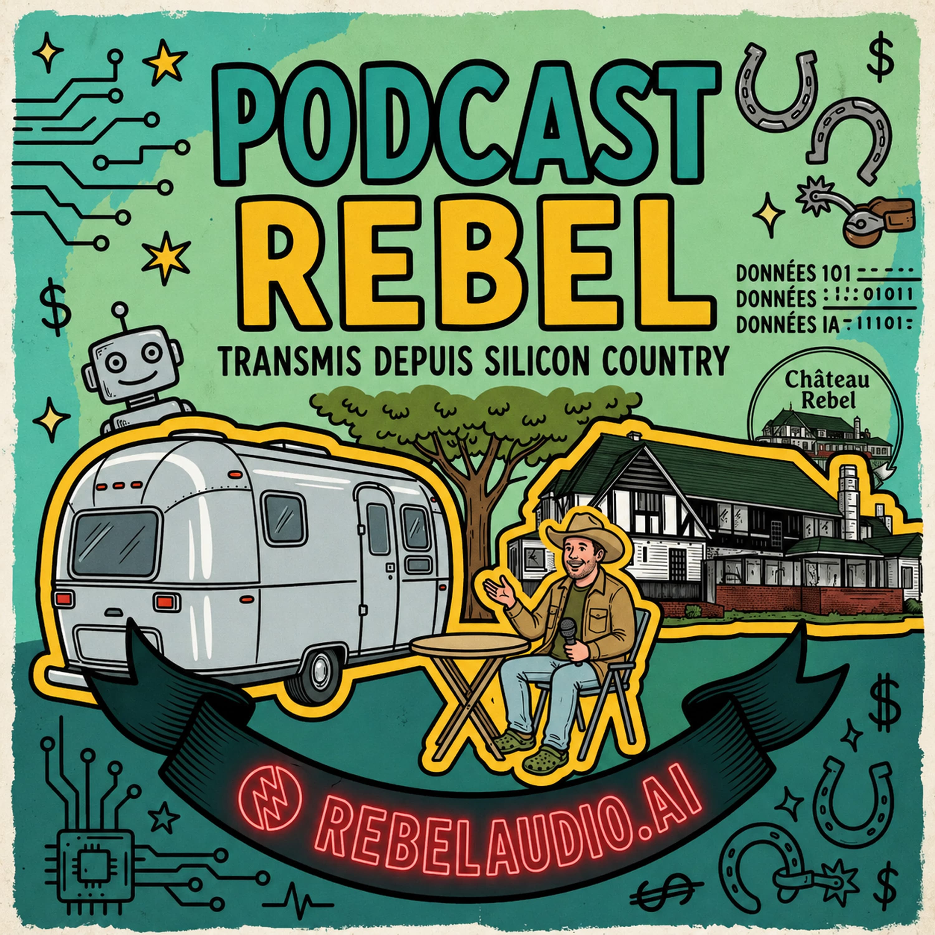Cover art for Rebel Podcast - French