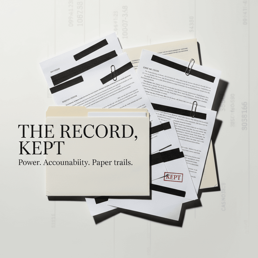 Cover art for The Record, Kept